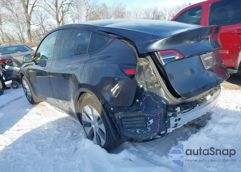 2024 Tesla Model Y Long Range Dual Motor All-Wheel Drive from USA, damaged, VIN 7SAYGDEE0RA268247
